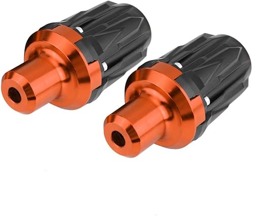 Miniatura 3 de KIMISS 1 par de protectores universales antichoque para marco deslizante de motocicleta (naranja)
