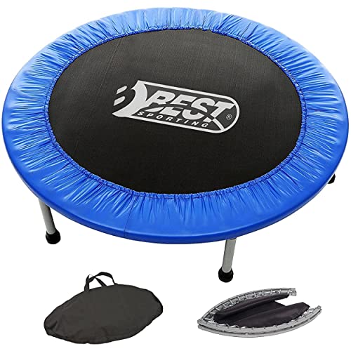 Best Sporting Fitness and Sports Trampoline, Foldable Indoor Trampoline, Fitness Trampoline with Diameter 96 cm, High-Quality Indoor Trampoline for Home Sports, Sturdy Trampoline Fitness