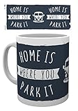  1art1 Autos - Volkswagen, VW Camper Home Foto-Tasse Kaffeetasse 9 x 8 cm