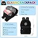 Gilprop 52 Pcs Middle and High School Supplies Kit with Backpack, Back to School Supplies Bag Set College Bundle Essential Stuff Bulk Stapler Notebook Calculator for Senior Student Teen(Black)