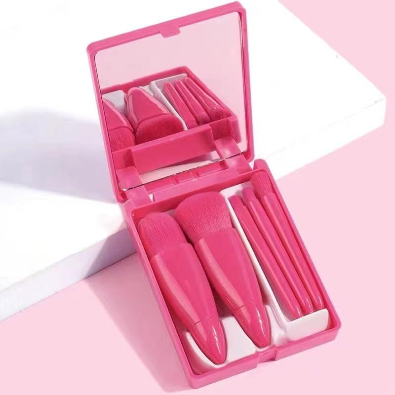 Makeup Brush Set Foundation Concealer Contour Blush Eyeshadow Face Bronzer Eyeliner Powder Puff Setting Brushes Friendship Gifts for Women Christmas Gifts Valentines Day