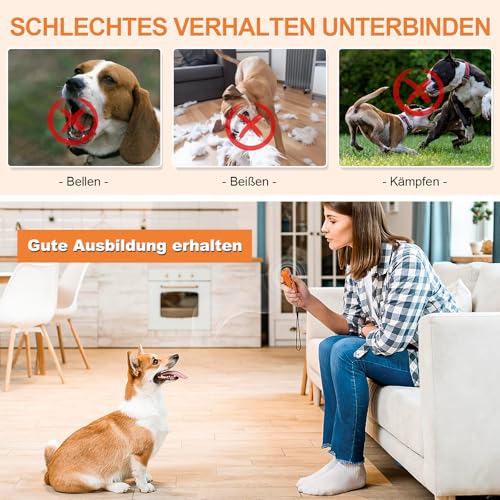 Honey Paws Ultraschall-Abschreckungsgerät gegen Hundebellen,DDD SSS