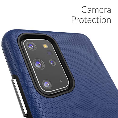 Image of Crave for Samsung Galaxy S20 Plus Case, Shockproof Protection Dual Layer Case for Samsung Galaxy S20 Plus 5G (6.7 inch) - Navy
