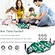 CHmiss Interaktives Tischfußballspiel mit 6 Fußbälle, Mini Tischkicker Desktop Spielzeug Tisch Fußball Kit, Innen 2-Spieler-Party-Tischkicker-Spielzeug-Geschenk für Kinder Erwachsene (6-Ball)