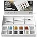 Produktbild Winsor & Newton 0390702 Cotman Metallic Aquarellfarbe Studio Wasserfarben, lebendige hochwertige Farben mit sehr guten Verarbeitungseigenschaften, Set - 8 Farben in 1/2 Näpfe, Metallic Pocket Set