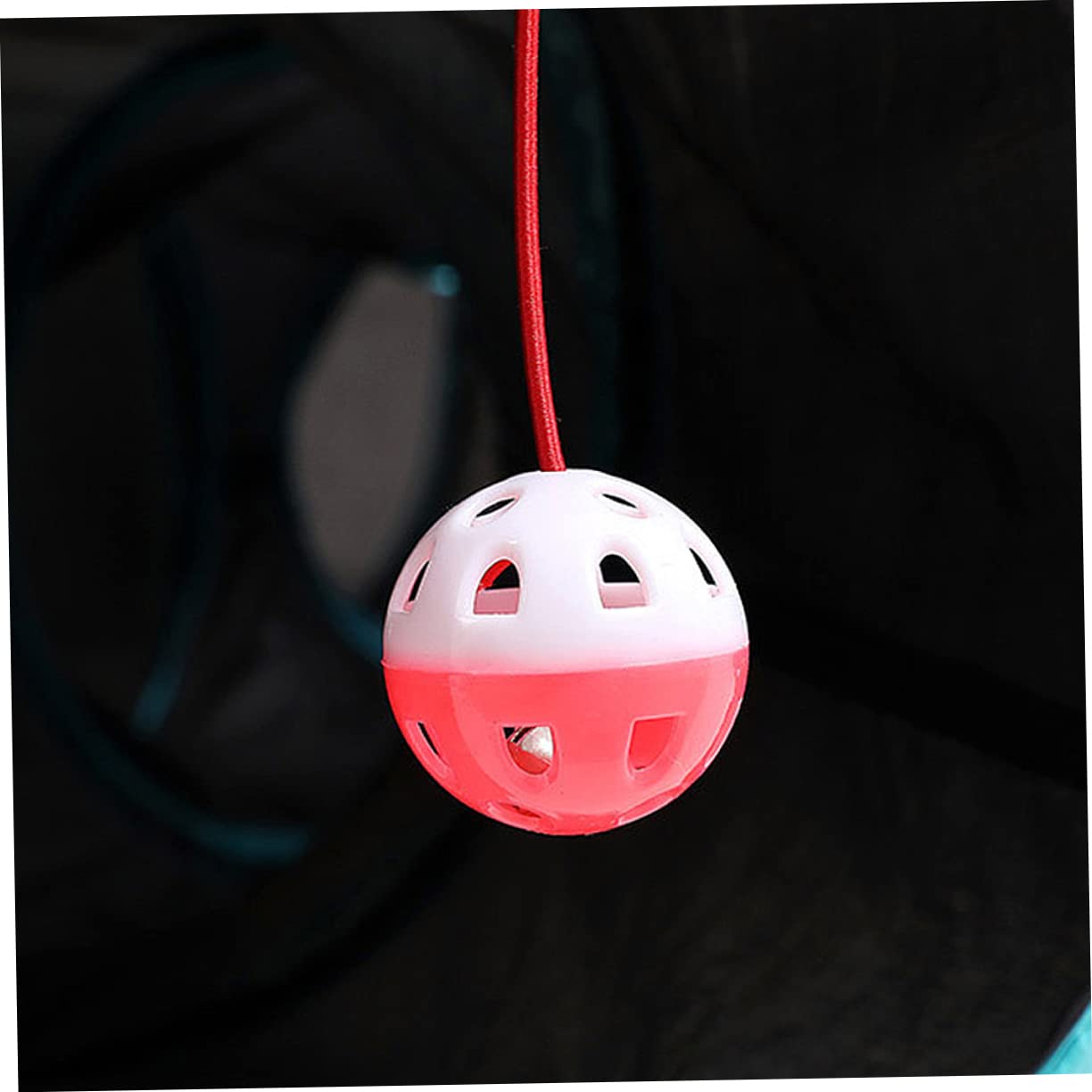 Tunnel pour Chat en Polyester, 3 Voies en S, Pliable et Portable, Jouet Interactif pour Chat, Jeu la Maison