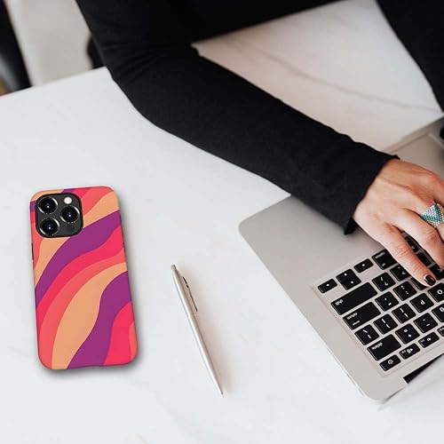 Vista 28 de SEized Funda compatible con iPhone 14 Pro Max, funda colorida de tablero de ajedrez para niñas, mujeres, niños y hombres, funda de protección