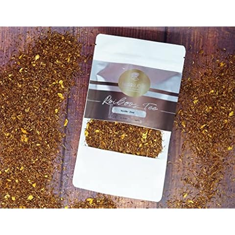 Rotbusch Tee · Vanille - Zimt · Rooibos tee aus Süd Afrika · Rotbuschtee Lose ·Rooibos · Premium Rotbuschteemischung natürlich Aromatisiert Cover