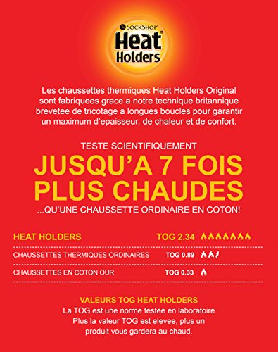 Heren Extra Lange Warmtehouders De Ultieme Thermische Sok Maat 6-11 Navy - Afbeelding 7