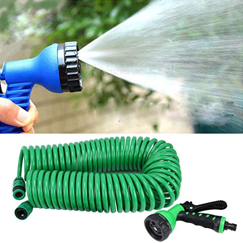 SHUANG SHUANG Garden Watering Series Multifunctional Water Gun Garden Watering Set with 15m Telescopic Pipe