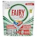 Fairy Platinum Plus - 50 pastillas para lavavajillas, detergente en paquete de 50 cápsulas, limón