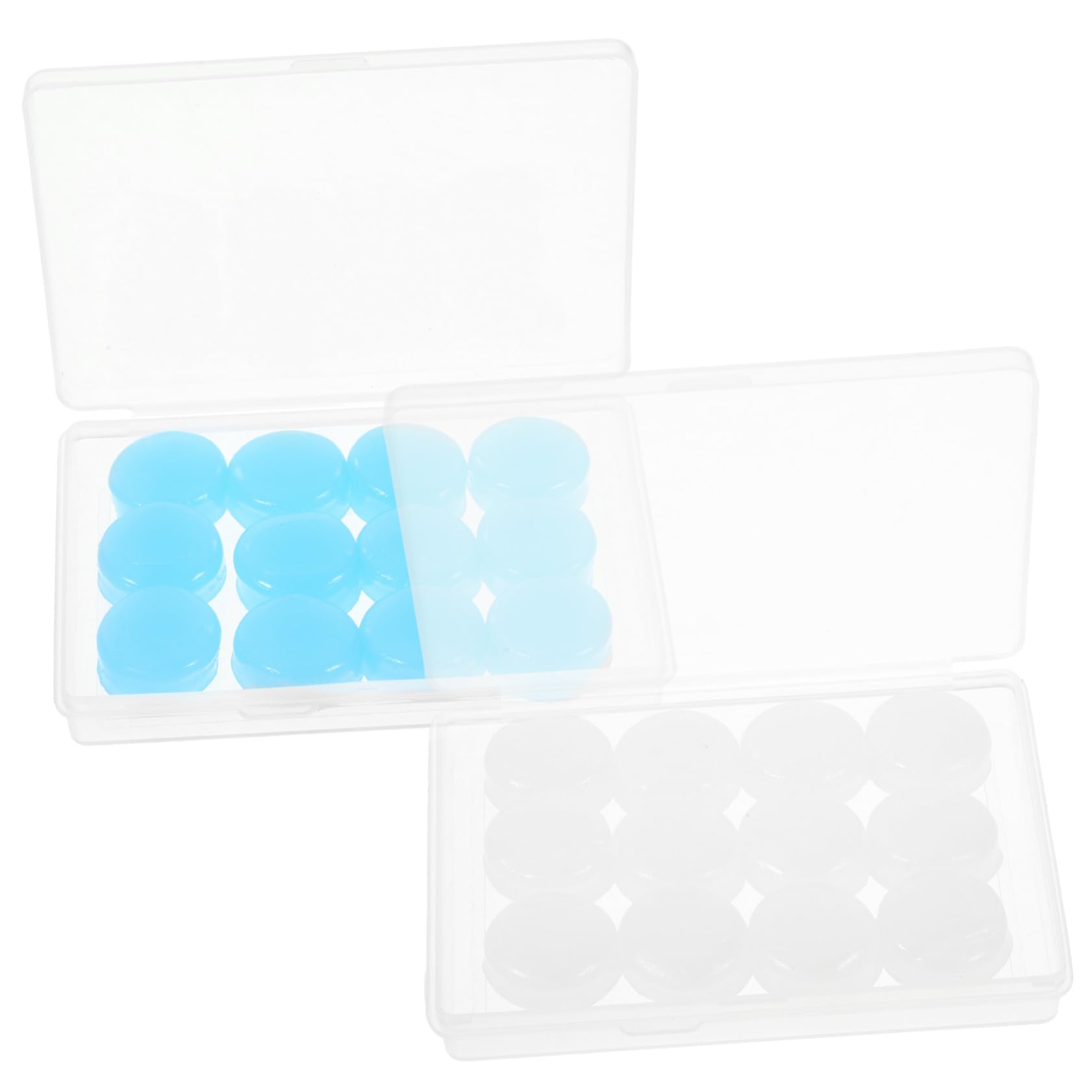 SOESFOUFU Silicone Ear Plugs for Swimming Ear Plugs for Adults Noise Reduction 12 Pairs