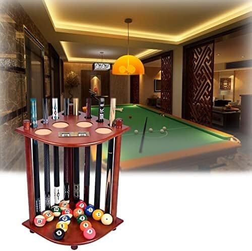 Support de queue de billard en bois dur, le cadeau idéal pour joueur