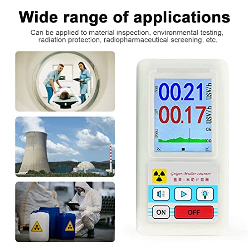 Geigerteller radioactiviteit dosimeter, professionele nucleaire stralingsdetector, fysica, bèta-gamma-röntgenste… - Image 3
