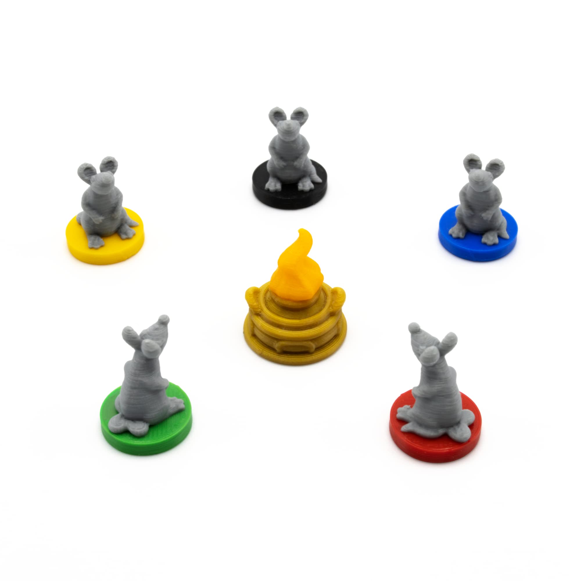 BGExpansions Pack D’Amélioration 3D Pour Root – 51 Jetons – Bioplastique – Compatible Root – Dès 14 Ans
