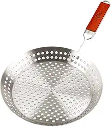 Panela para Grelhar em Churrasqueira Prana Inox