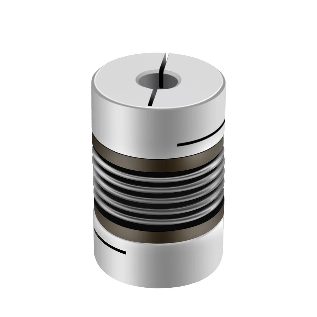 Corrugated Coupling D80L103 Aluminium Alloy for Stepper Motor Coupler Shaft Couplings(20x25)