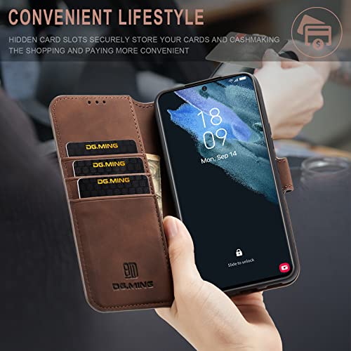 Coque Samsung A72 5G étui cuir rétro mat de qualité supérieure