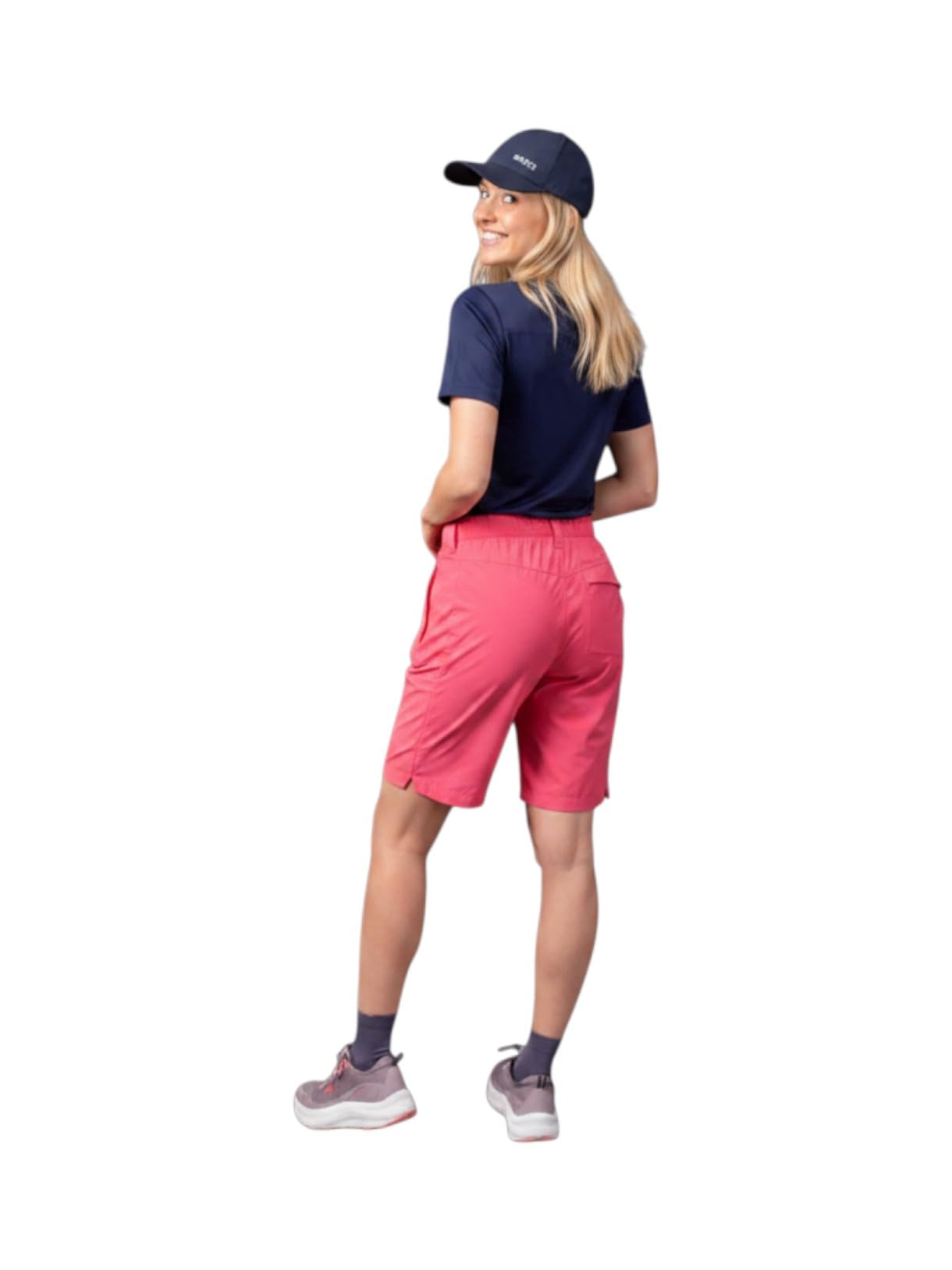 Halti Pallas Cool Damen Outdoor Stretch Shorts | Leicht, atmungsaktiv mit UV-Schutz & wasserabweisender Nachhaltigkeit, Outdoorhose, Ausrüstung, Frauen, Sportbekleidung