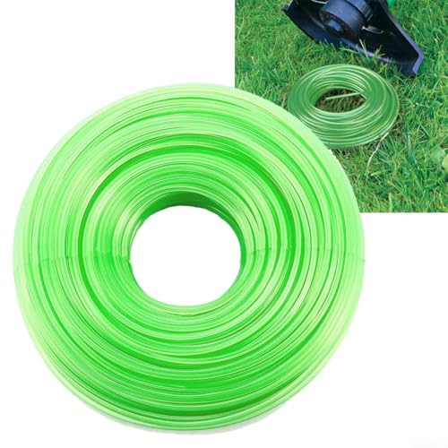 Image of Heavy Duty Line 2.4mm x 15m, Replacement Wire Cord, for Petrol and Electric Grass Trimmers, Nylon Line, for Garden Lawn Care