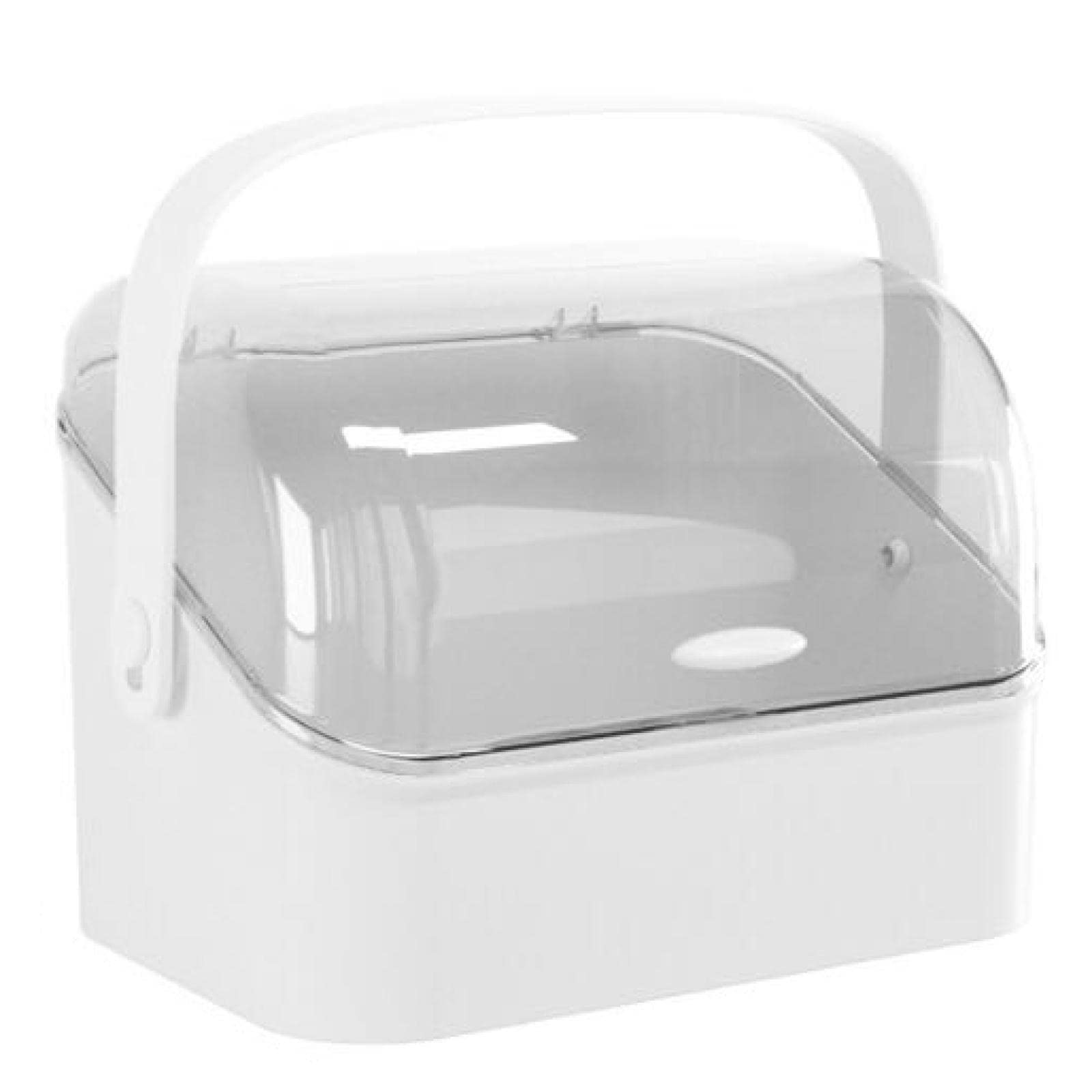 Organizzatore per Il Trucco Scatola per Cosmetici Impermeabile Antipolvere Cassetto per Il Bagno Scatola per la Cura della Pelle del Desktop Moda Grande capacità Piccola