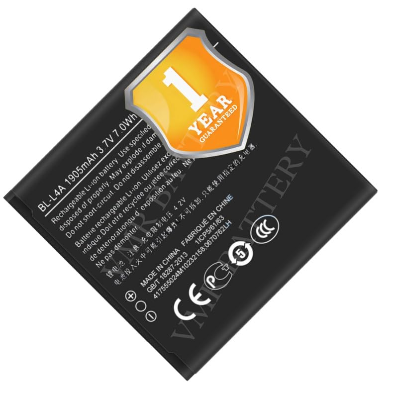Image of Original BL-L4A Battery Compatible for Microsoft Lumia 535 (RM-1089) | Lumia 535 Dual Sim (RM-1090) - (1905mAh) - 1 Year Warranty K7