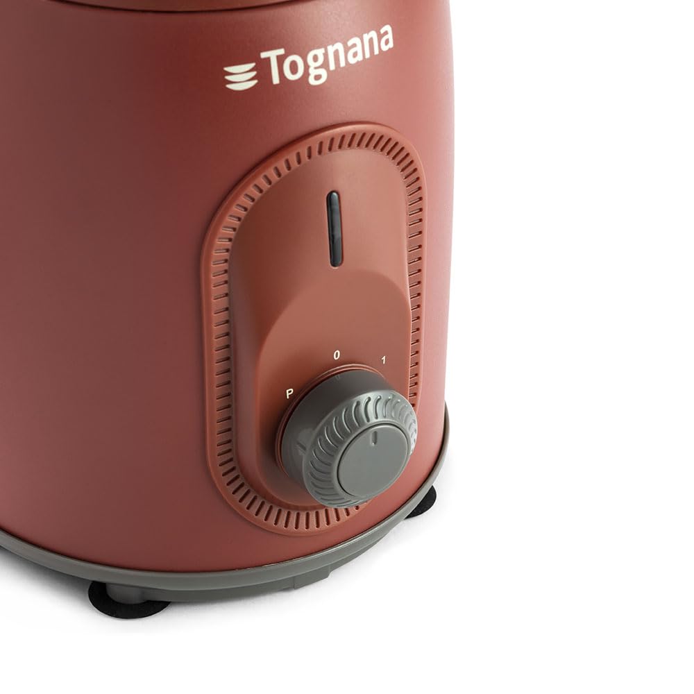 Tognana Iridea, Frullatore con 4 lame, rosso mela