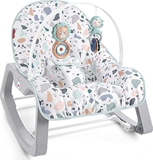 Fisher-Price Infant to Toddler Rocker Pacific Pebble, Portable Baby Seat