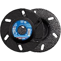 PFERD CC-GRIND® VIEW - 10x CC-GRIND VIEW Schleifscheiben 125x22,23 mm Speziallinie SGP STEELOX für Stahl/Edelstahl, 64196126 - Hochleistungs-Schleifscheibe für aggressives Schleifen
