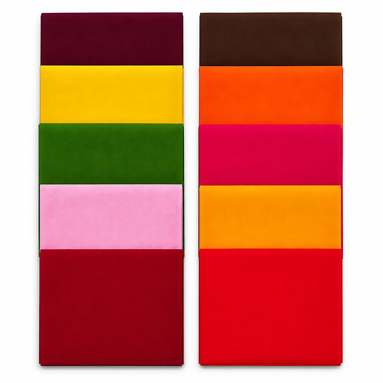 Women’s Plain 2x2 Rubia Cotton Blouse Piece Material | Unstitched | Mixed Colors | Pack of 10 | Approx 1 Meter | Fast Color | Suitable for Gifting and Personal Use.-image-34