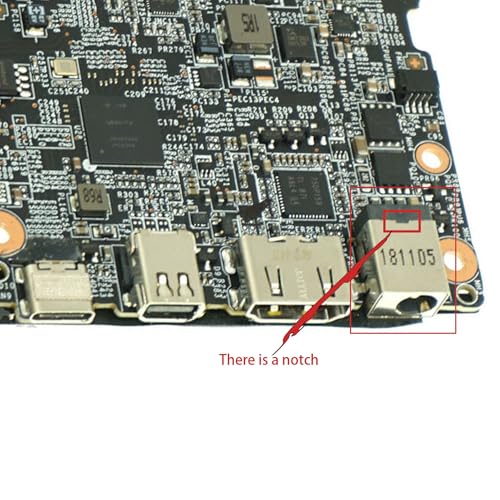 Conector de alimentación CC para MSI GS65 MS-16Q2 y Modern 14 3