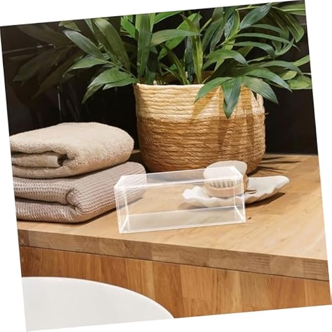 Dryer Holder Box Lid Laundry Container Organizer Lid Stylish Practical Storage Box for Beads