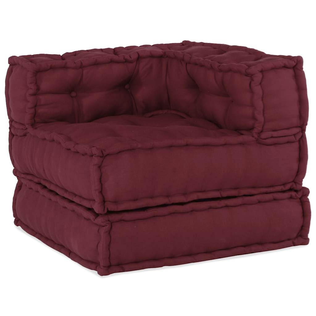 SYDE Sofá Modular Granate 70x70x54 cm | Relleno de espuma, algodón suave, diseño versátil, ideal para sala, cine en casa o porche