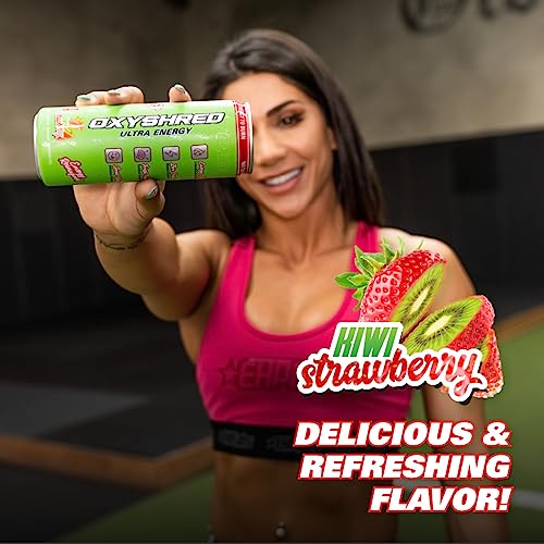 Ehp Labs Oxyshred Healthy Energy Drink - Zero Sugar Energy Drinks With Amino Acids, Green Tea Extract, Vitamin C & L Carnitine - Zero Carbs thumb #4