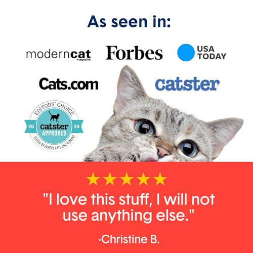 Boxie® Extra Strength 35 Day Odor Control Clumping Clay Cat & Kitty Litter 28lb, 99.9% Dust-Free, Probiotic Formula, Long-Lasting, Veterinarian Approved, Easy Scooping for Multi-Cat Homes