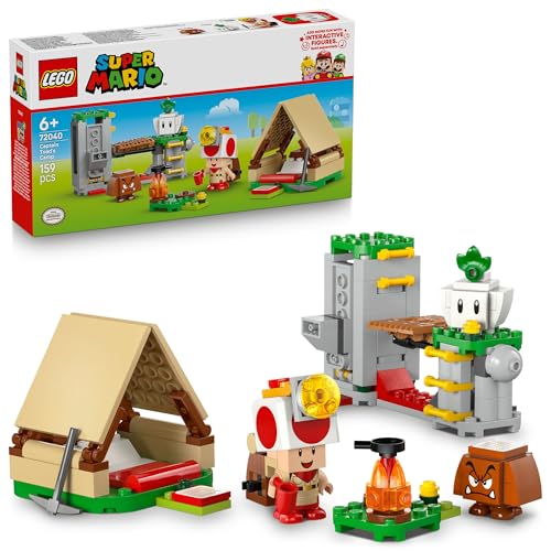 レゴ(LEGO) スーパーマリオ キノピオ隊長のキャンプ おもちゃ 玩具 誕生日 プレゼント ブロック 知育 男の子 女の子 子供 6歳 7歳 8歳 9歳 マリオ グッズ ゲーム 72040のサムネイル
