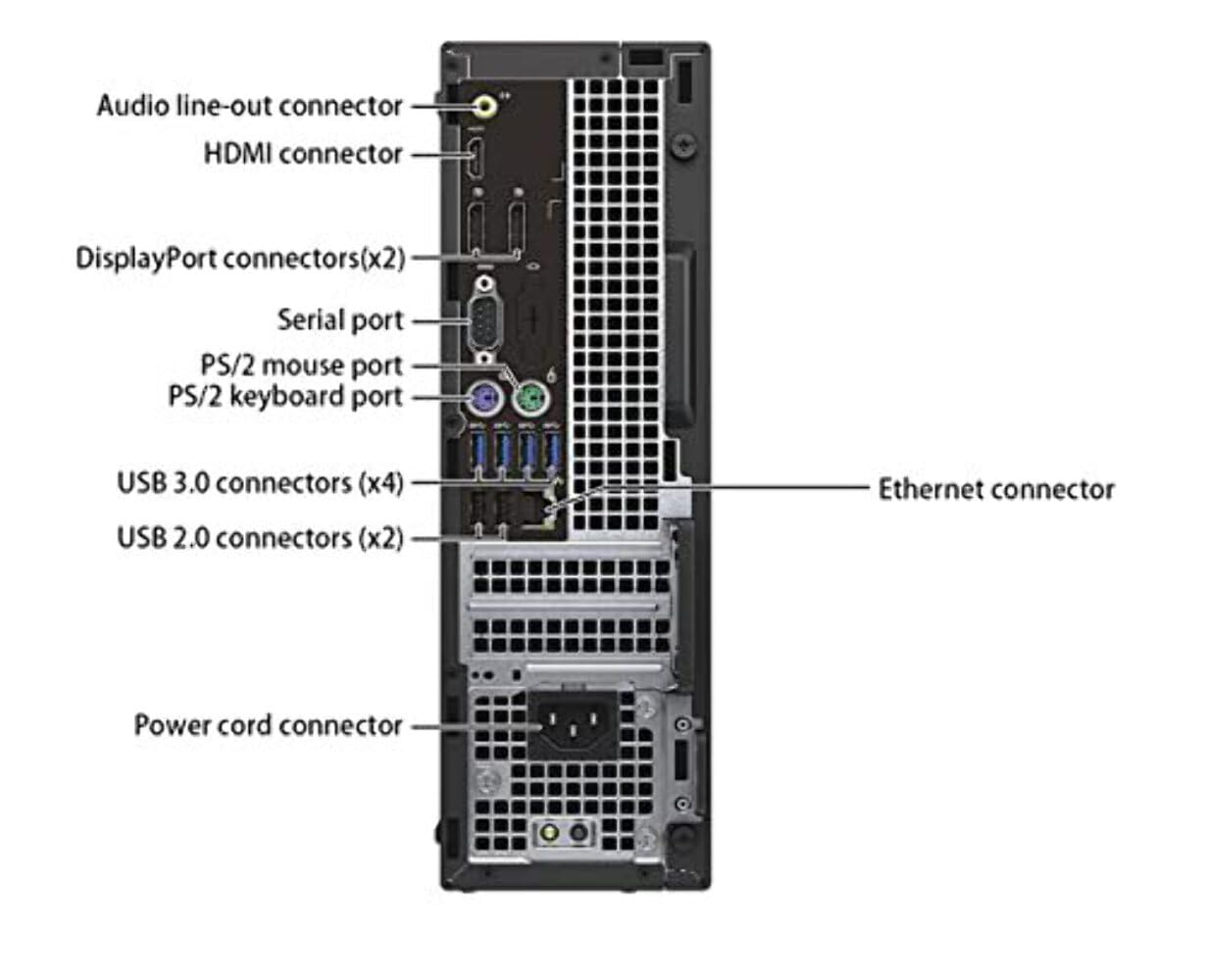Dell OptiPlex 7040 Desktop Computer PC, Intel Core i7-6700
