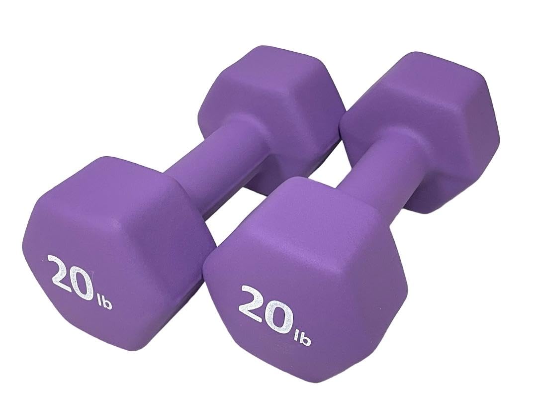 Neoprene Coated Dumbbell Hand Weight Set