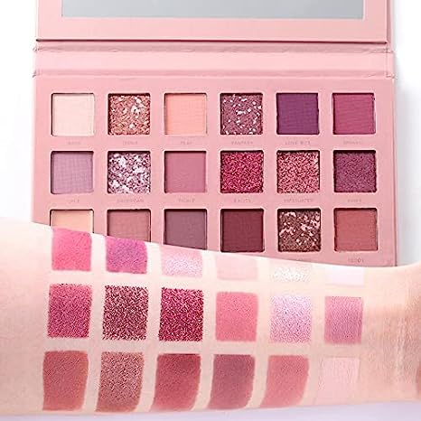 Image of Multi Shades 18 Colours Nude Edition Eyeshadow Palette, Matte & Shimmery Finish
