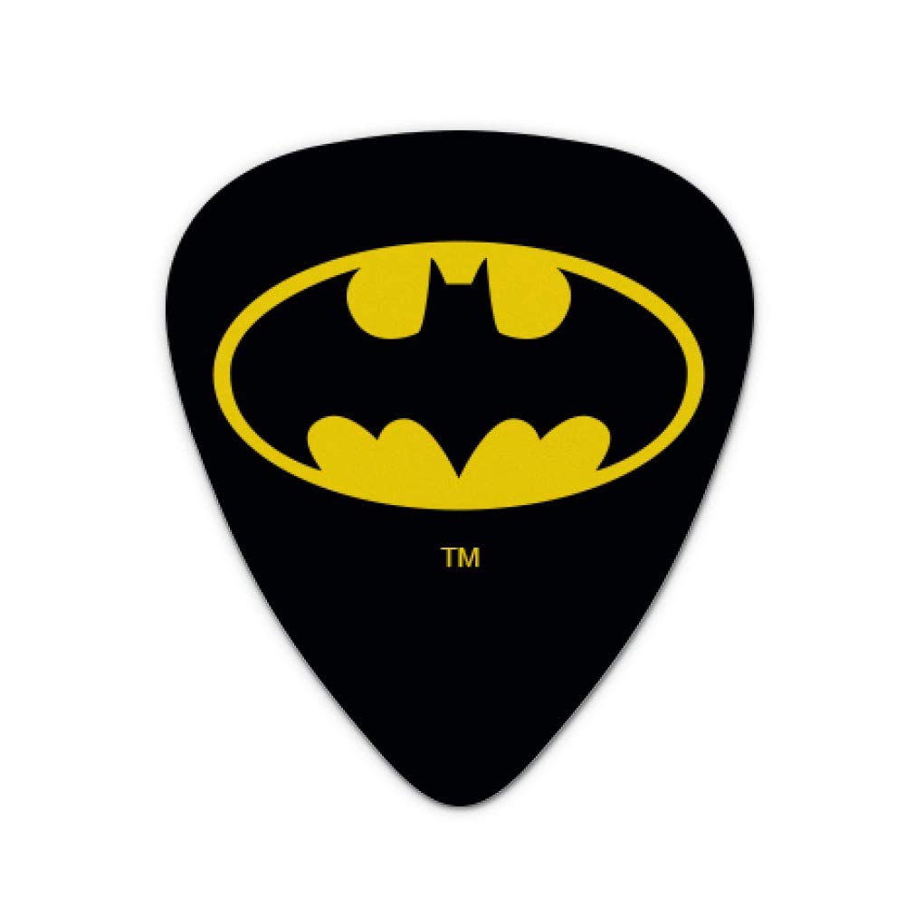 Plettri per chitarra con logo Batman Classic Bat Shield, calibro medio, set di 6