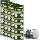 BONAI LR44 L1154f AG13 Batteries 1.5v Button Cell Battery 50-Pack, A76 357/303 SR44 Battery High Capacity Packaging Upgrade