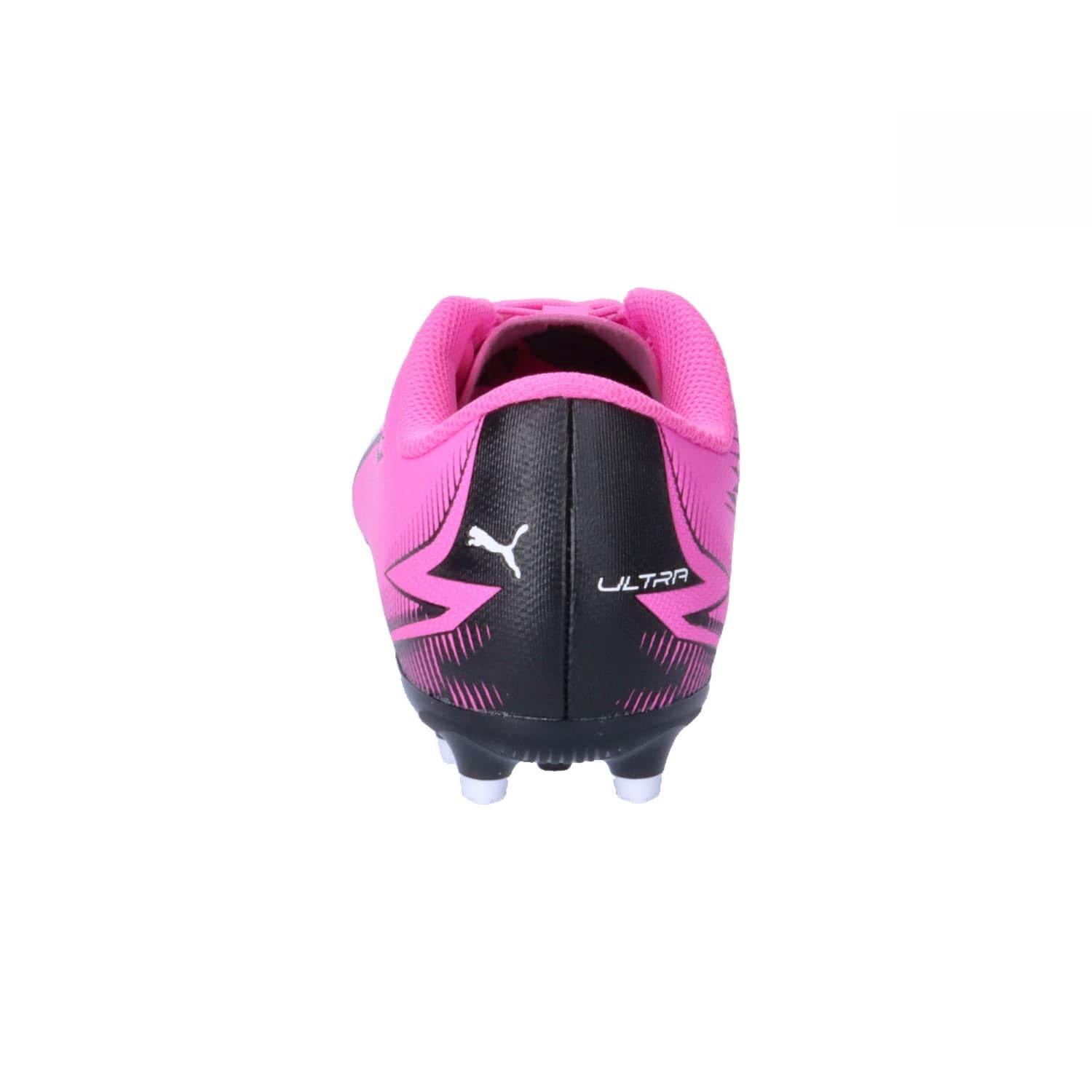 Puma Unisex Youth Ultra Play Mg Jr Soccer Shoes, Poison Pink-Puma White-Puma Black, 38.5 EU
