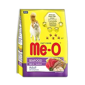 Me-O Adult Cat Dry Food, Seafood, 7 kg