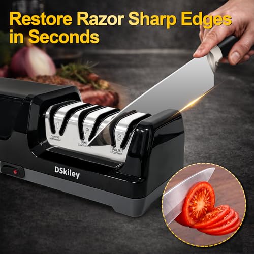 dskiley 3-Stage Electric Diamond Knife Sharpener — view 2