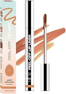 Tatuaje de delineador de labios mate despegab...