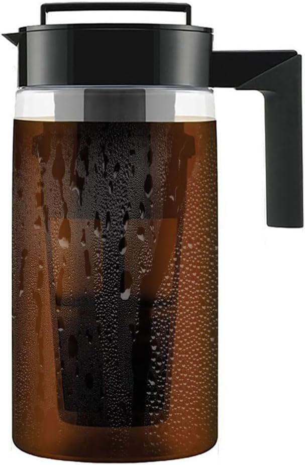 FunitoPatented Deluxe Cold Brew Iced Coffee Maker, 900ml, Black