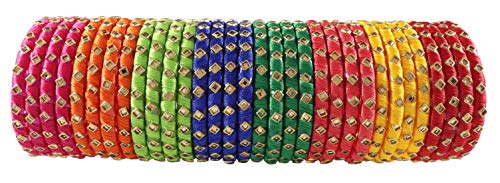 Image of NMII Bangle Set for Women (Multi-Colour)