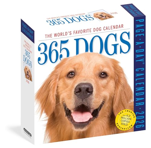 365 Dogs Page-A-Day Calendar 2026