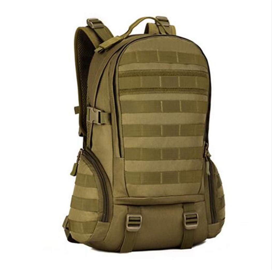 Sac à dos tactique militaire d'assaut noir pour camping et randonnée
