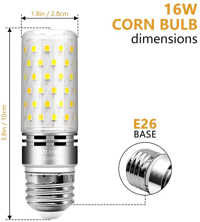 Image of E27 LED 4W Tricolor Light candelabra Base Bulbs 12W Decorative Candle Base Lamp 5 Watt E27 LED Lights Bulbs Ceiling Fan Dining Room Home Decor,